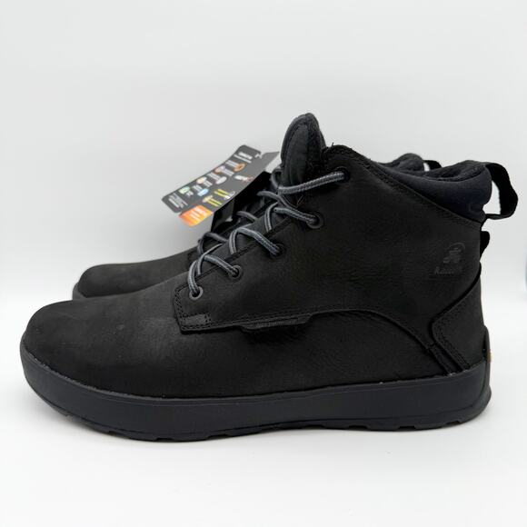 Kamik Mens Spencer Mid Boots US 11 EU 44 Black Leather Waterproof NIB main image 6